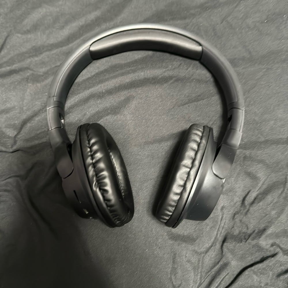 Black headphones